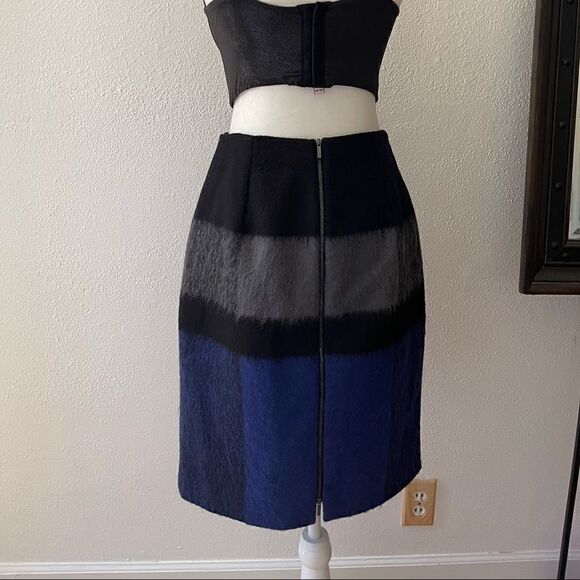 PAULE KA linen/wool skirt sz 42 - Picture 11 of 13